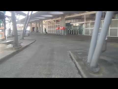 Deel 1 van bus Lijn 87 van Spijkenisse centrum naar wattweg