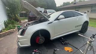 Install brake pads 2008-2014 Cadillac CTS