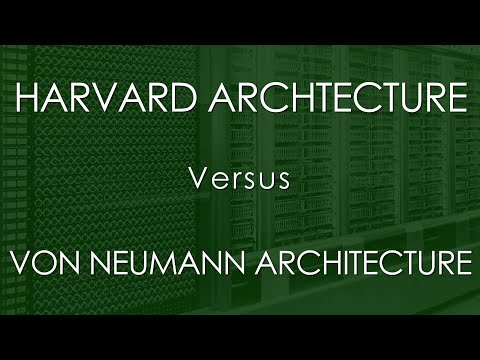 Harvard-Architektur versus Von-Neumann-Architektur