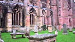 Melrose Abbey Borders Of Scotland