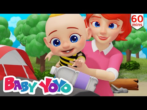Clean up Trash Song + more nursery rhymes & Kids songs - Baby yoyo