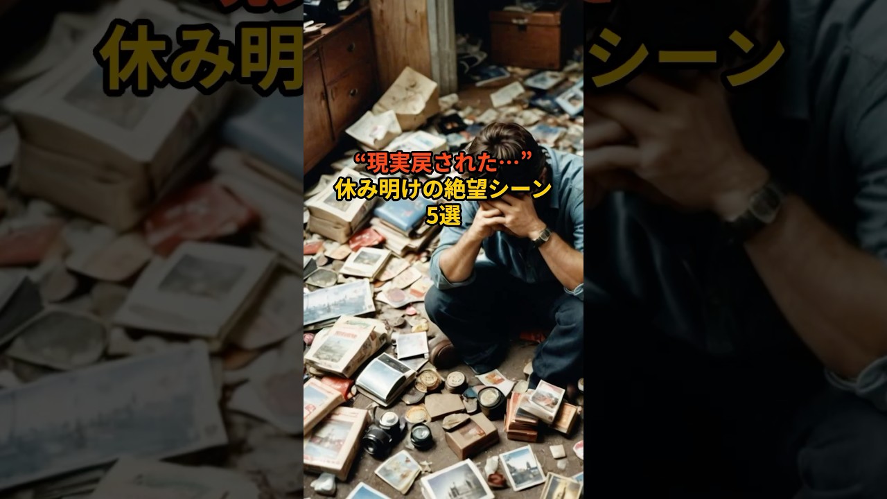 現実戻された…休み明けの絶望シーン5選#shorts