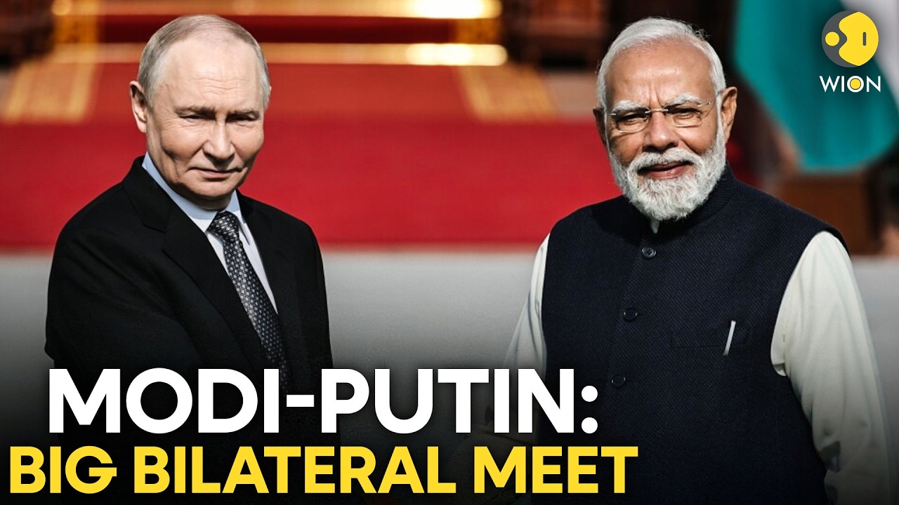 Modi-Putin Meet Live: PM Modi Holds Bilateral Talks With Putin on Sidelines of SCO Summit 2026 |WION