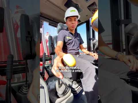 ¿Cómo se usa una #retroexcavadora? #tutorial #aprende