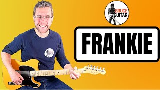Bruce Springsteen - Frankie guitar lesson
