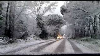 preview picture of video 'neve a pratica di mare 12/02/2010'