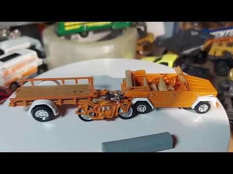 greenlight.  hitch & tow 73 vw the thing , 1920 indian  scout