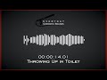 Throwing Up In Toilet HQ Sound Effect
