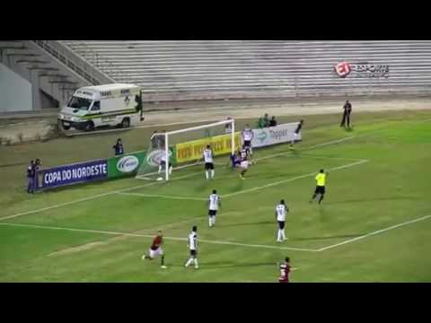 GOLS DO CAMPINENSE 1X1 SANTA CRUZ PELA COPA DO NORDESTE