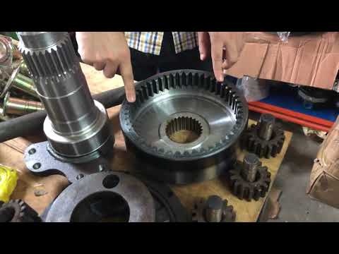 Cầu máy xúc lật