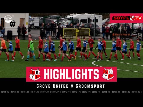 Grove United v Groomsport - Under 16 Fourth Supplementary League Cup Final - January 2023