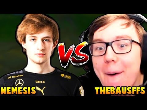 TheBausffs finally faces Nemesis in the Mid Lane.. here's what happens