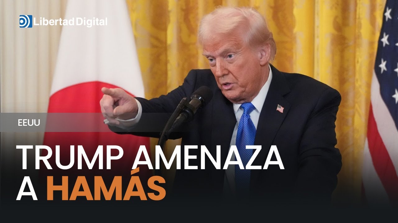 ESTADOS UNIDOS | Trump amenaza con desatar "el infierno" contra Hamás