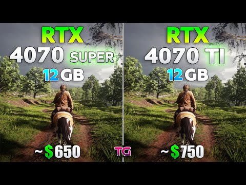RTX 4070 SUPER vs RTX 4070 Ti - Test in 10 Games