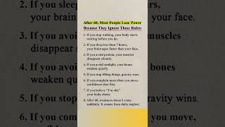 Download lagu After 60, Don’t Ignore These Rules 😳 (Stay Strong!) mp3