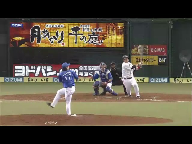 【4回裏】ライオンズ・中村 甘い球を見逃さずタイムリー2ベース 2015/3/22 L-DB