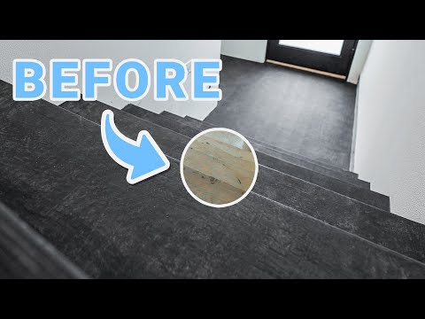 Concrete Overlay Stair Transformation | Start to Finish