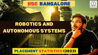IISc Robotics and Autonomous Systems(RAS) M.Tech Placements 2024 | Highest and Average Salary