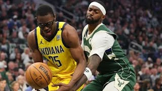 Indiana Pacers vs Milwaukee Bucks - Full Game 1 Highlights | April 21, 2024 | 2024 NBA Playoffs