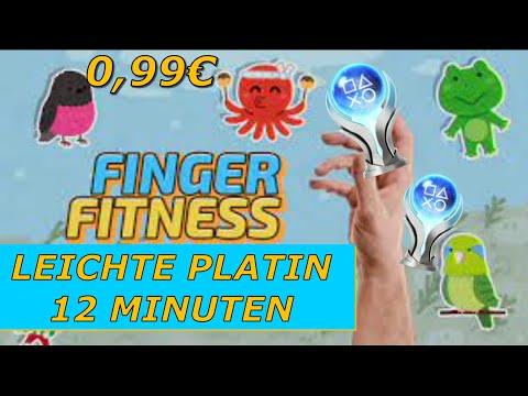 FINGER FITNESS PS5 | Super leichte Platin in 12 Minuten 🏆 | Trophäen & Achievement Guide 🎮