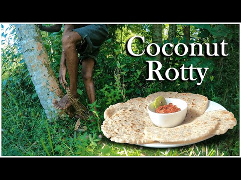 How to make Sri Lankan Coconut Rotty ( Sri Lankan foods )
