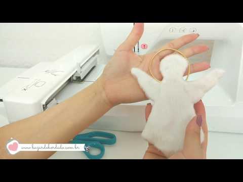 MATRIZ DE BORDADO - PROJETO - ANJINHO SACHÊ