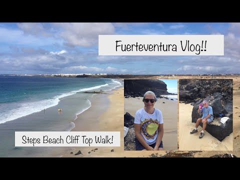 FUERTEVENTURA VLOGS | STEPS BEACH #fuerteventura #stepsbeach