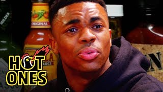 First We Feast - Vince Staples Delivers Hot Takes While Eating Spicy Wings | Hot Ones