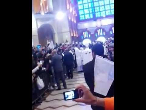 Término da Missa do Papa Francisco, em Aparecida-SP (24/07/2013)