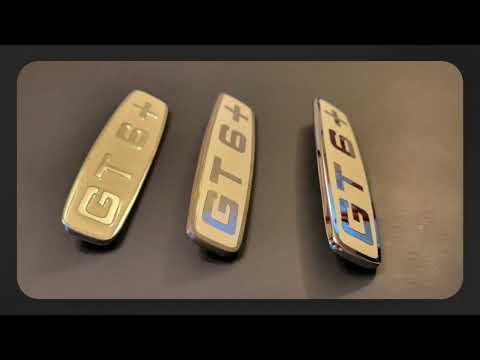 Original/Reproduction: Triumph "Cream and Chrome" Badges (GT6 & TR5/TR250, 1967-1970) (Ep6.May23)