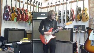 Video thumbnail for 1962 Fiesta Red Fender Stratocaster by Dave Simpson