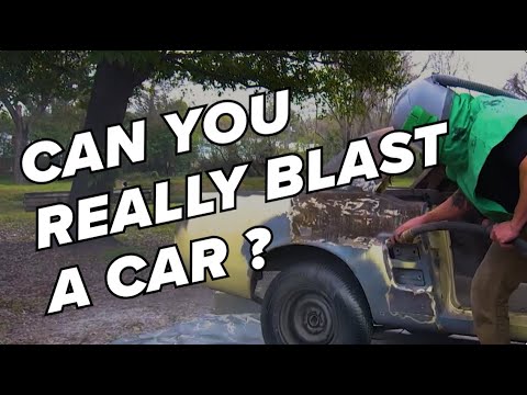 Car Paint Removal: Kevin Byrd Reviews the DB500S Mobile Blasting System