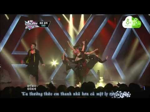 [Vietsub] 130530 EXO - Intro + Wolf @ M!Countdown Comeback Stage