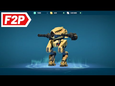 War Robots Free To Play Hangar -  Ep. 1, Starting From Scratch (No Money)
