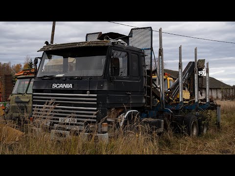 Starting Scania R142HL (V8) After 5 Years + Test Drive