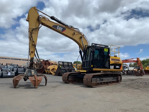 CAT 319D with Grapple