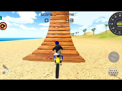 Motocross Beach Bike Stunt Racing 2018 | Motor Racer Games | Android Gameplay