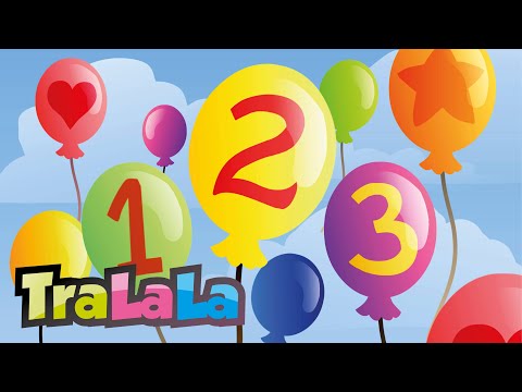 Șade rața pe butoi 🦆 Învățăm să numărăm - Cântece copii de la TraLaLa