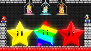 Mario and luigi co op save the all princess in new super mario bros wii