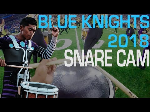 Blue Knights 2018 Snare Cam | Zach Borromeo
