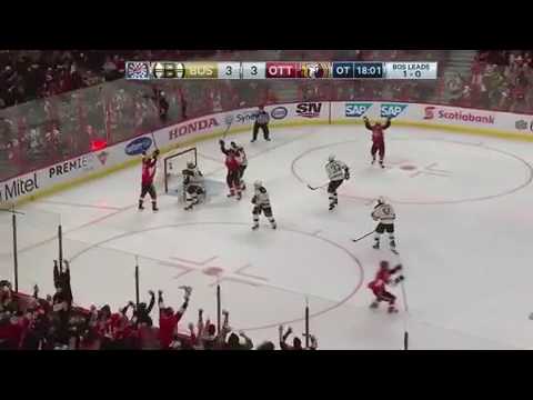Dion Phaneuf playoff goal ot winner goal