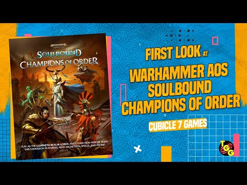 Warhammer Age of Sigmar: Soulbound - Champions of Order | First Look and Page-Through