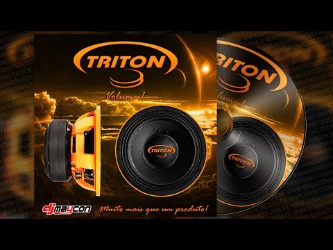CD Triton Alto Falantes Volume 1 - DJ Maycon (Lançado Em 2012)
