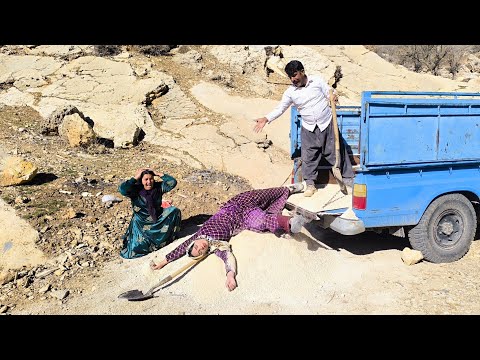 Husband's violent and angry  confrontation with second lady due to tension with first lady