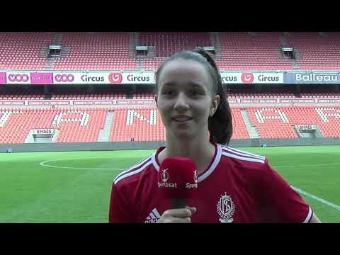 Interview met Standard de Liège speelster Loredana Humartus na de partij tegen KAA Gent Ladies (3-2)