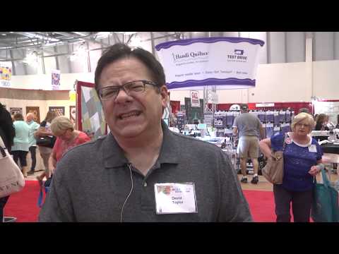 Free-Motion Quilting Tip by David Taylor