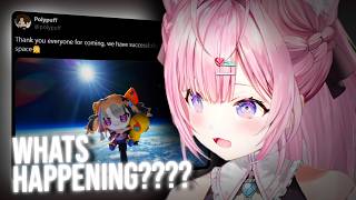 Koyori Was SPEECHLESS After a Fan Literally Launched Gigi Into Space