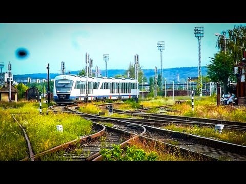 Desiro DMU BR642 (SR20) Machine-Gun Funny Hornz - Oradea Est (12 09 2013)