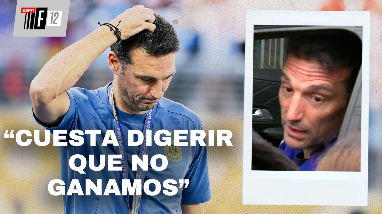 "LO MÁS IMPORTANTE ES QUE LA SELECCIÓN ESTÁ UNIDA", LIONEL SCALONI Y LO QUE DEJÓ EL MUNDIAL | F12