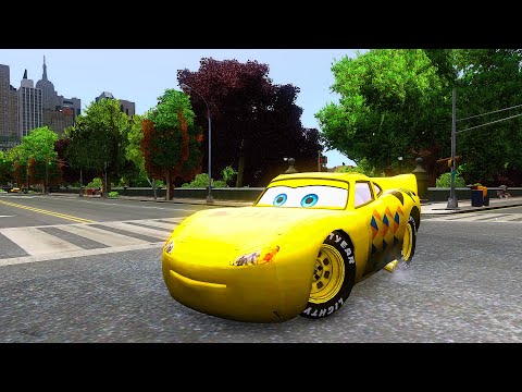 Crazy Lightning McQueen PRO Crashes - GTA 4 Real Car Crashes Ep.4